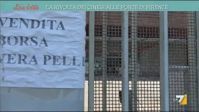La rivolta dei cinesi alle porte di Firenze