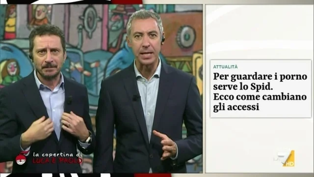 "Ci togliete il porno? E noi ci droghiamo!", Luca e Paolo a diMartedì