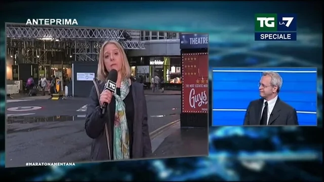Gabriella Caimi in diretta da Londra: molte persone bloccate dal maltempo
