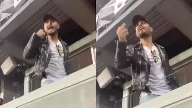 Lorenzo Insigne itiga con un tifoso del Toronto e lo manda a quel paese