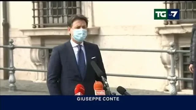 Giuseppe Conte: "Fossi iscritto a Rousseau, voterei sì al governo Draghi"