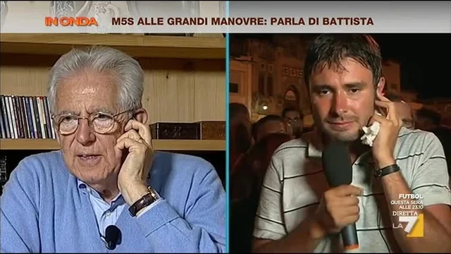 Di Battista vs Monti: Ha fatto gli interessi della BCE. Monti: Falso, non sa nulla, vada in Grecia