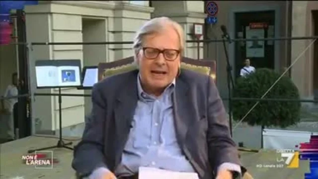 Vittorio Sgarbi e la polemica con Totti sullo stadio della Roma