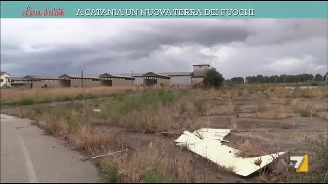 A Catania la nuova terra dei fuochi