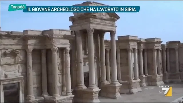Il giovane archeologo che ha lavorato in Siria