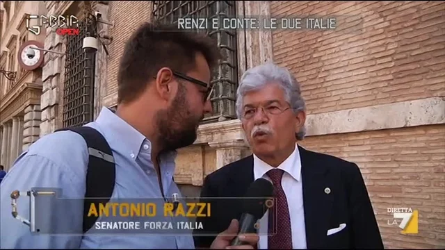 Renzi e Conte: le due Italie