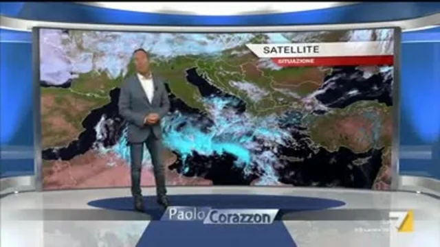 Il meteo della sera del 3 ottobre
