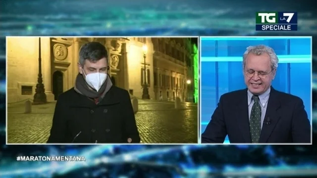 Siparietto tra Paolo Celata ed Enrico Mentana: "Dimmi tu dove andare", "Non te lo posso dire in onda, ma ho un paio di dritte da dirti"