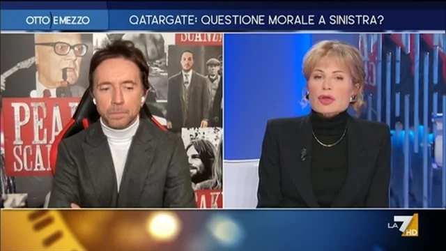 Quatargate: questione morale a sinistra? - Otto e Mezzo - Puntata del 13/12/2022