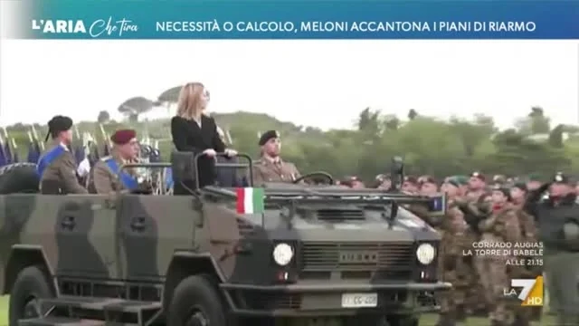 Necessità o calcolo, Meloni accantona i piani di riarmo