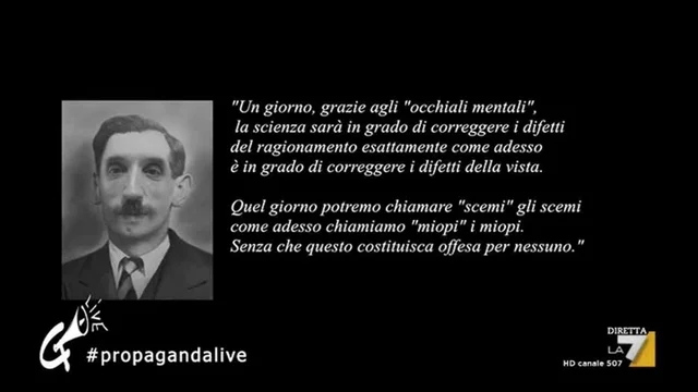 Propaganda Live - Il cortometraggio di Gipi - Occhiali Mentali