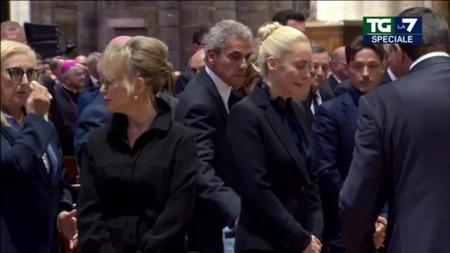 Funerali Berlusconi, la commozione di Marta Fascina