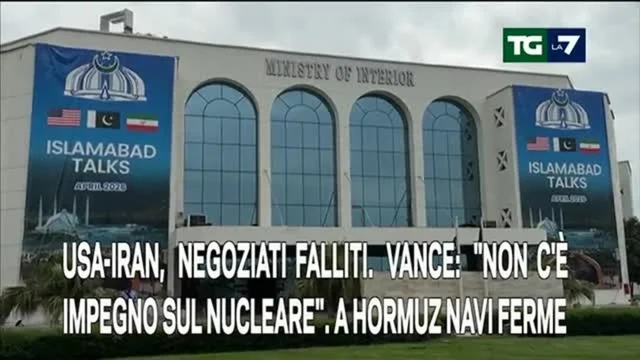 TG LA7 edizione delle 13.30 del 12/4/2026