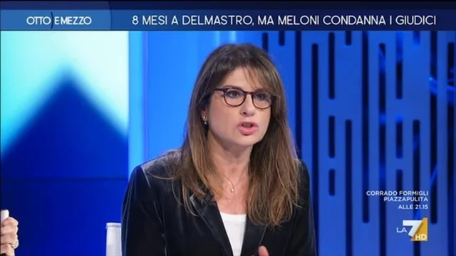 8 mesi a Delmastro, ma Meloni condanna i giudici - Otto e Mezzo - Puntata del 20/2/2025