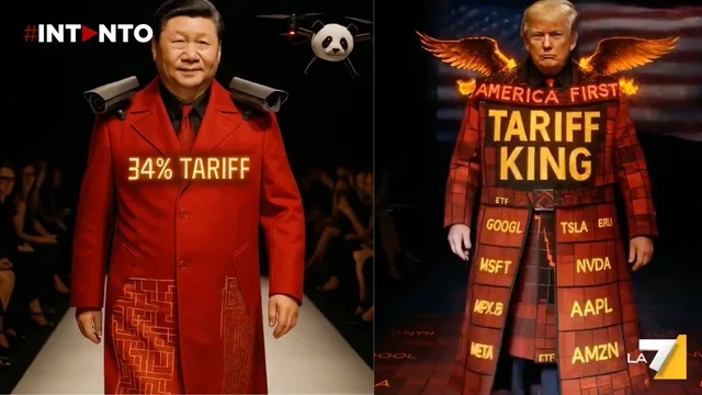 I politici mondiali ‘sfilano’ con i dazi di Trump in un video generato dall'intelligenza artificiale