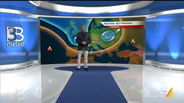 Il meteo della sera del 9 settembre