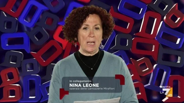 Stellantis, Mirafiori si ferma, Massimo Gramellini intervista un'operaia di Mirafiori, la signora Nina Leone