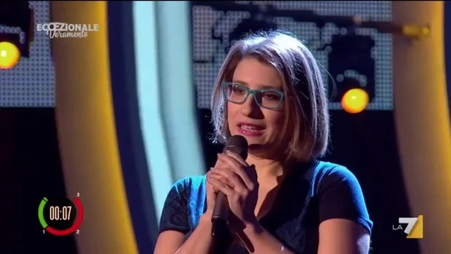 Clara Campi, la monologhista piccante