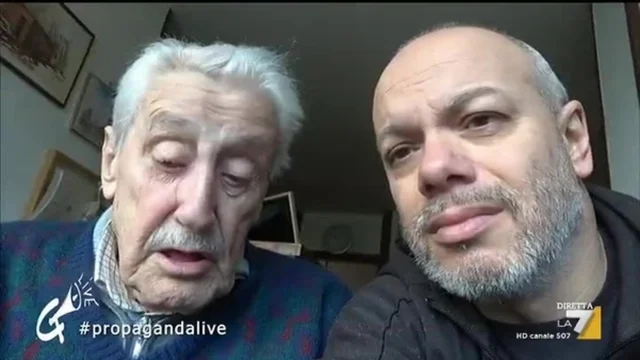 25 aprile, Diego Bianchi e la testimonianza del partigiano Sergio Giammarchi