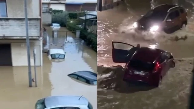 5 morti per il maltempo in Toscana: le immagini drammatiche degli allagamenti