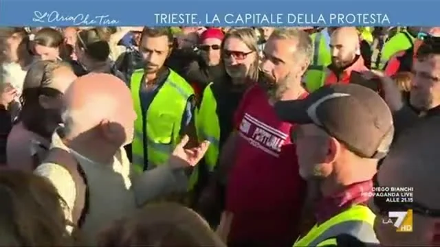 Trieste, la capitale della protesta