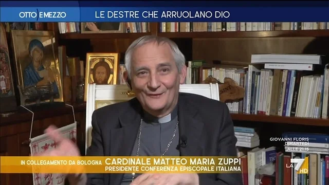 “Dio, patria e famiglia”, Zuppi: “Mi piacciono tutte e tre, ma contano i contenuti”
