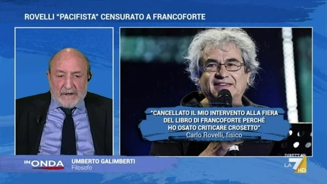 Duro attacco di Galimberti contro Rovelli: "Gli scienziati devono parlare solo di scienza