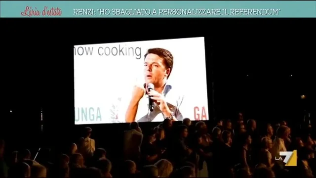 Renzi: 'Ho sbagliato a personalizzare il referendum'
