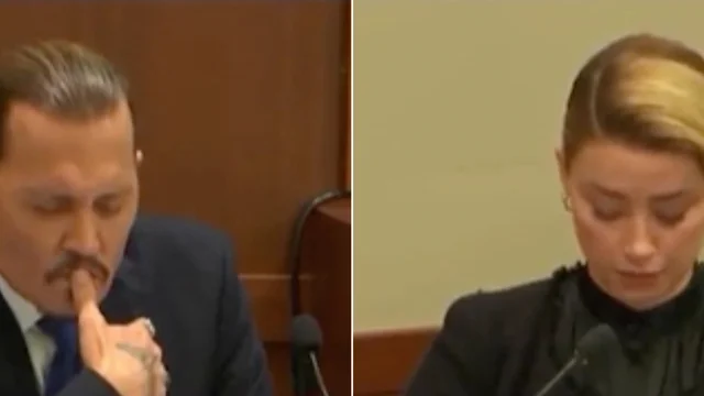 Johnny Depp e l'ex moglie ascoltano in aula un audio dell'attore: "Sarà un bagno di sangue..."