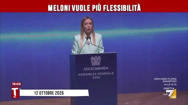 Meloni vuole più flessibilità