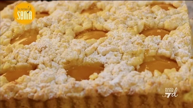 Crumble cake alle pesche