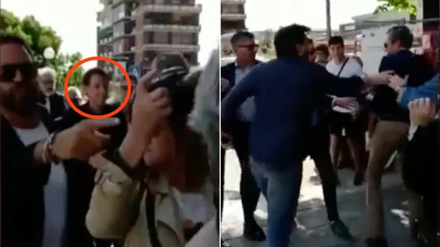 Giuseppe Conte aggredito e schiaffeggiato da un No Vax