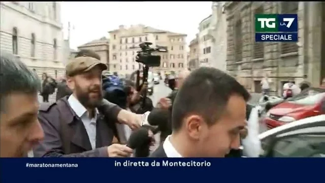 La delegazione Cinquestelle verso il Quirinale
