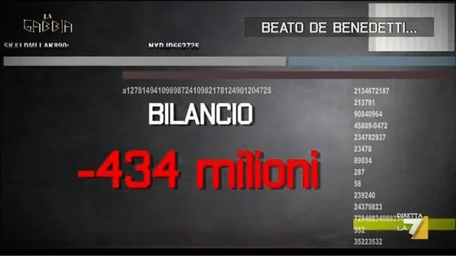 Beato De Benedetti...