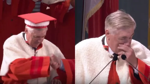 Carlo Ancelotti, laurea ad honorem a Parma: la forte emozione fino alle lacrime