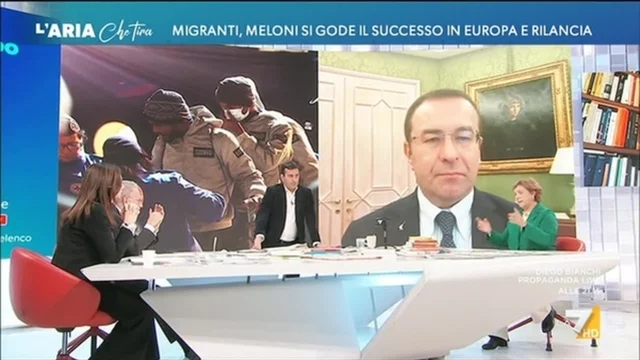L'Aria Che Tira - Puntata del 13/2/2026