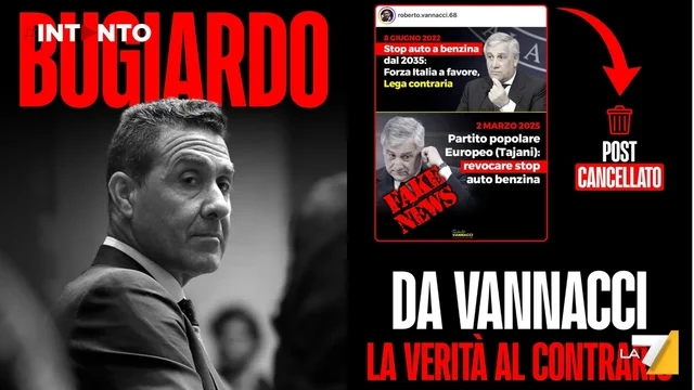 FI accusa Vannacci sullo stop alle auto a benzina: “Mente sapendo di mentire”