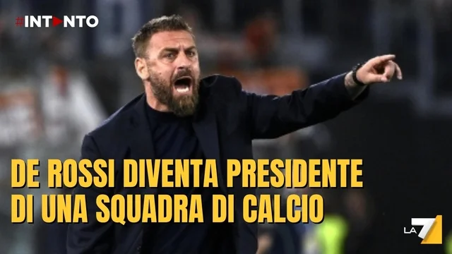 De Rossi diventa presidente di una squadra di calcio e lo annuncia con un video sui social