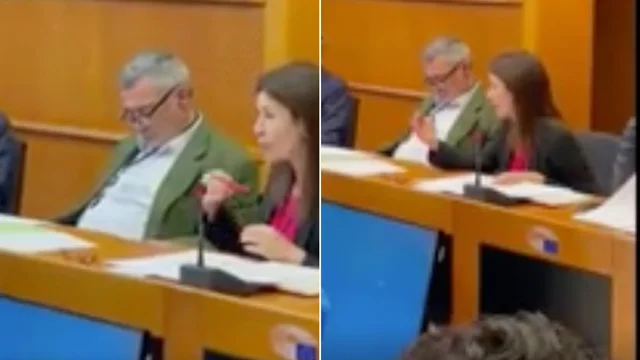 L'eurodeputato di Fratelli d'Italia dorme in commissione