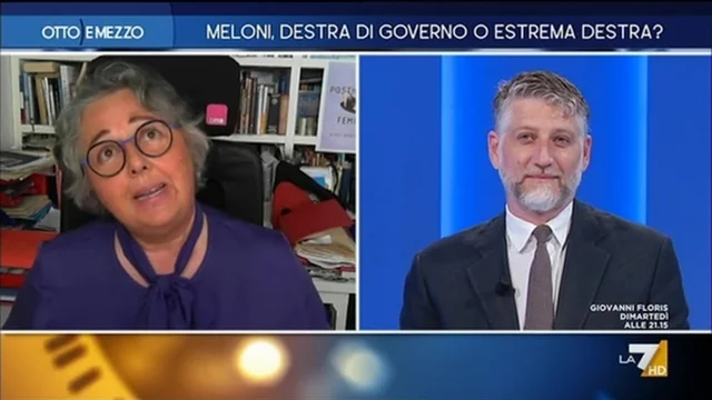 Meloni, destra di Governo o estrema destra? - Otto e Mezzo - Puntata del 14/6/2022