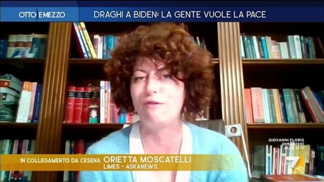 Draghi a Biden: la gente vuole la pace - Otto e Mezzo, 10/05/2022