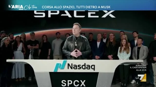 Corsa allo spazio, tutti dietro a Musk