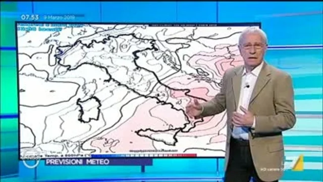 Le previsioni del tempo del 9 marzo