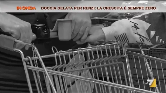 La doccia gelata per Renzi, la crescita è sempre zero