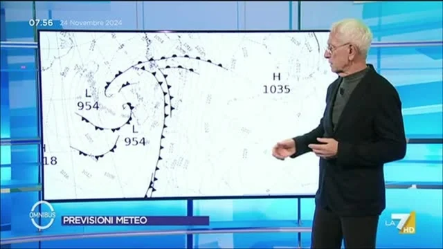 Meteo LA7 - 24/11/2024