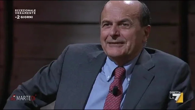 L'intervista di Floris all'ex segretario del Pd Bersani sul governo, la legge elettorale, le riforme