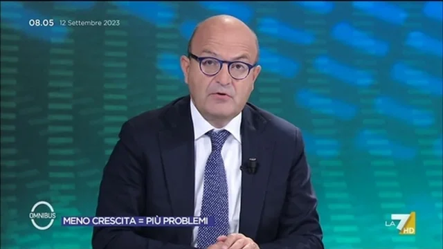 Meno crescita = più problemi - Omnibus, 12/09/2023