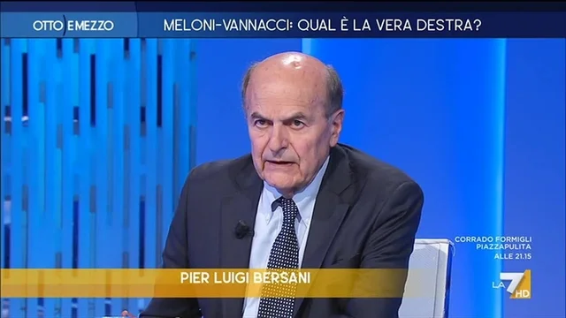 Bersani attacca Meloni: "Sovranismo e nazionalismo portano a crisi e guerra"