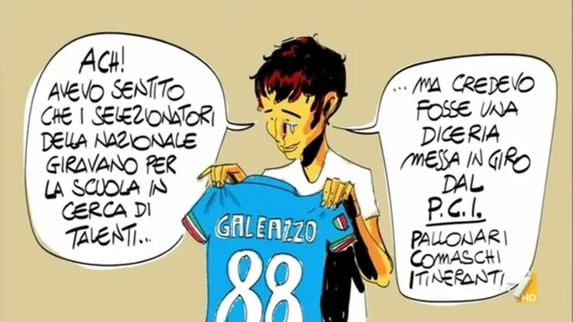 Il cartoon del Genio Makkox: "Sliding Dux"
