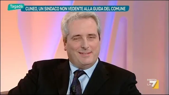 Cuneo, un sindaco non vedente alla guida